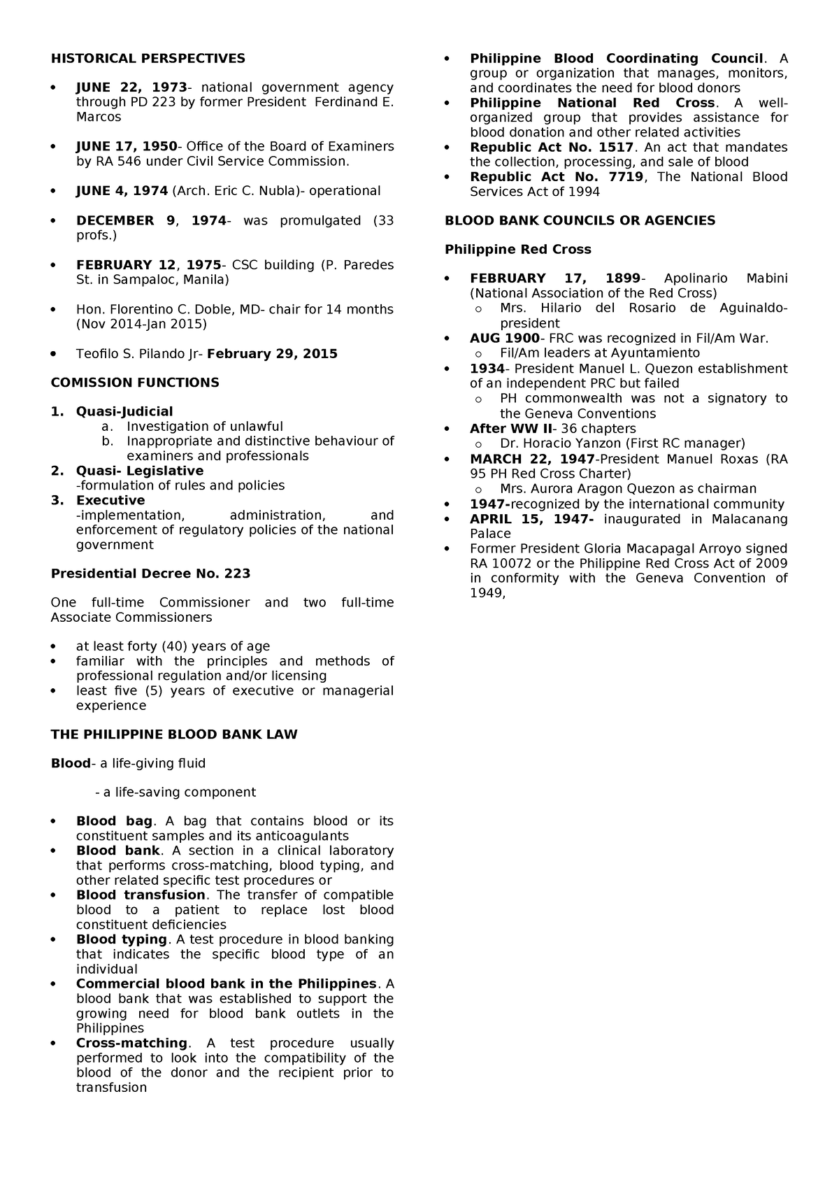 MEDTECH LAWS REV - HISTORICAL PERSPECTIVES JUNE 22, 1973 - national ...