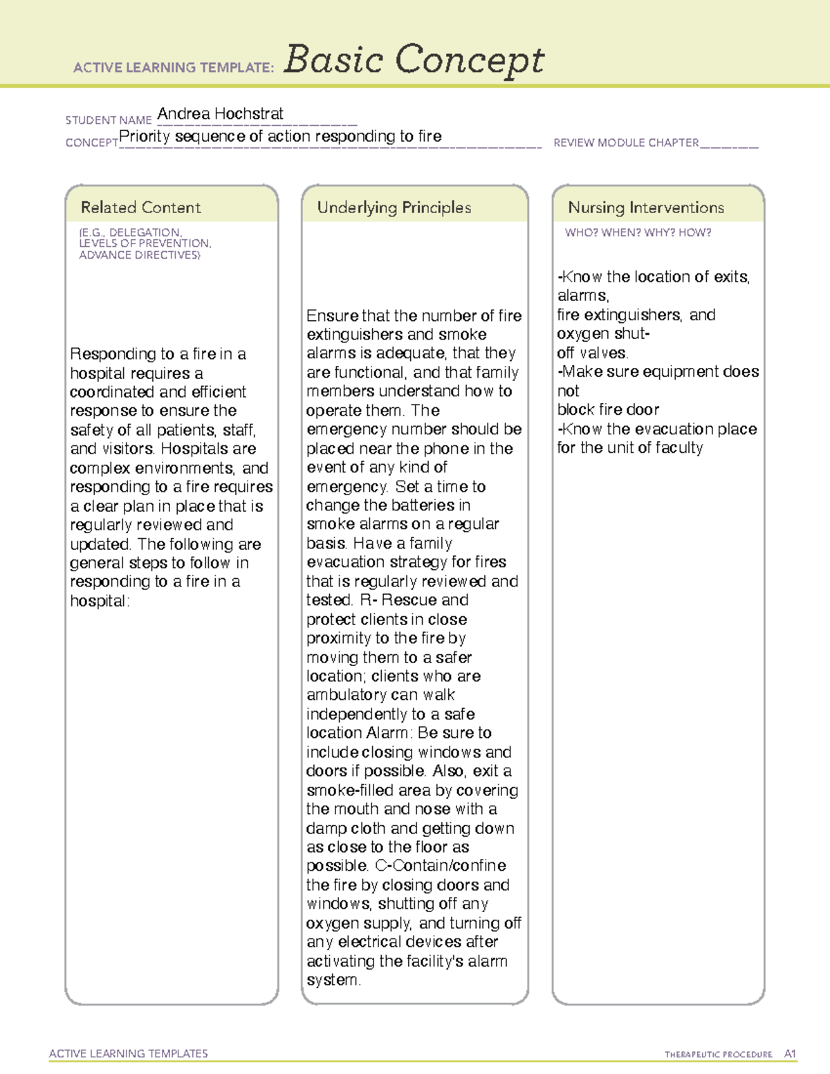 ati-template-responding-to-fire-active-learning-templates-therapeutic