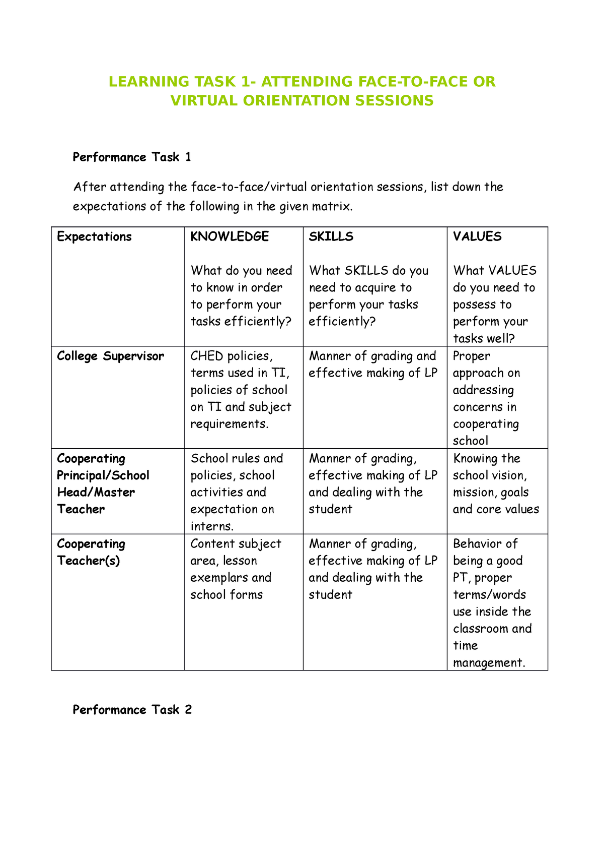 Seminar: Every task is a learning task (and should be treated as