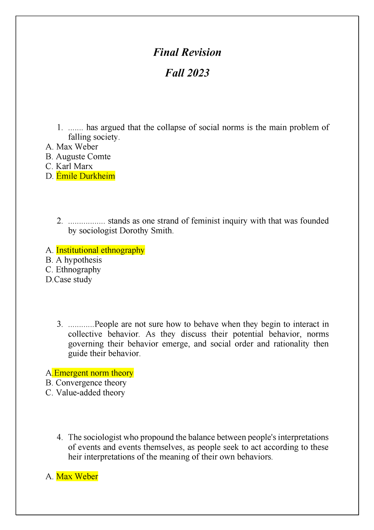 Revision Doctor 2024 Answer Final Revision Fall 202 3 Has   Thumb 1200 1697 