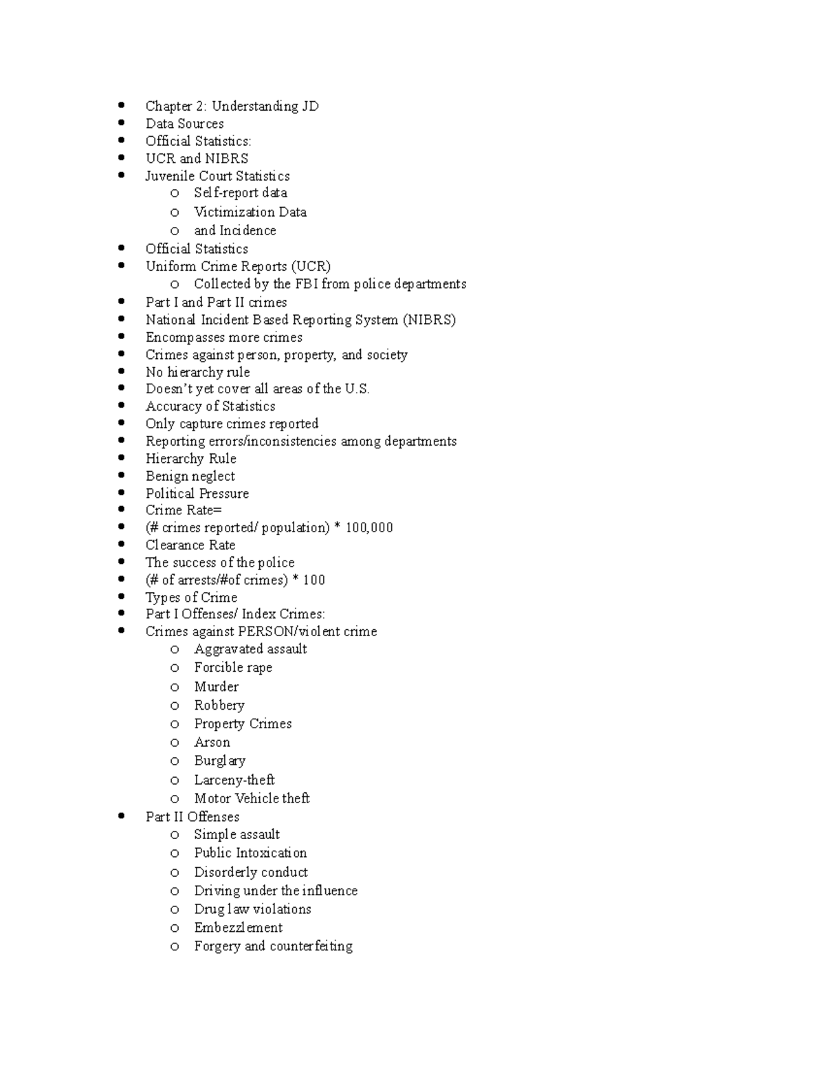 Chap 2 JD - Chapter 2: Understanding Juvenile Delinquency - Chapter 2 ...