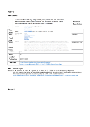 Literasi Maklumat - Part E ( Sample OF Assignment) - Part E References ...