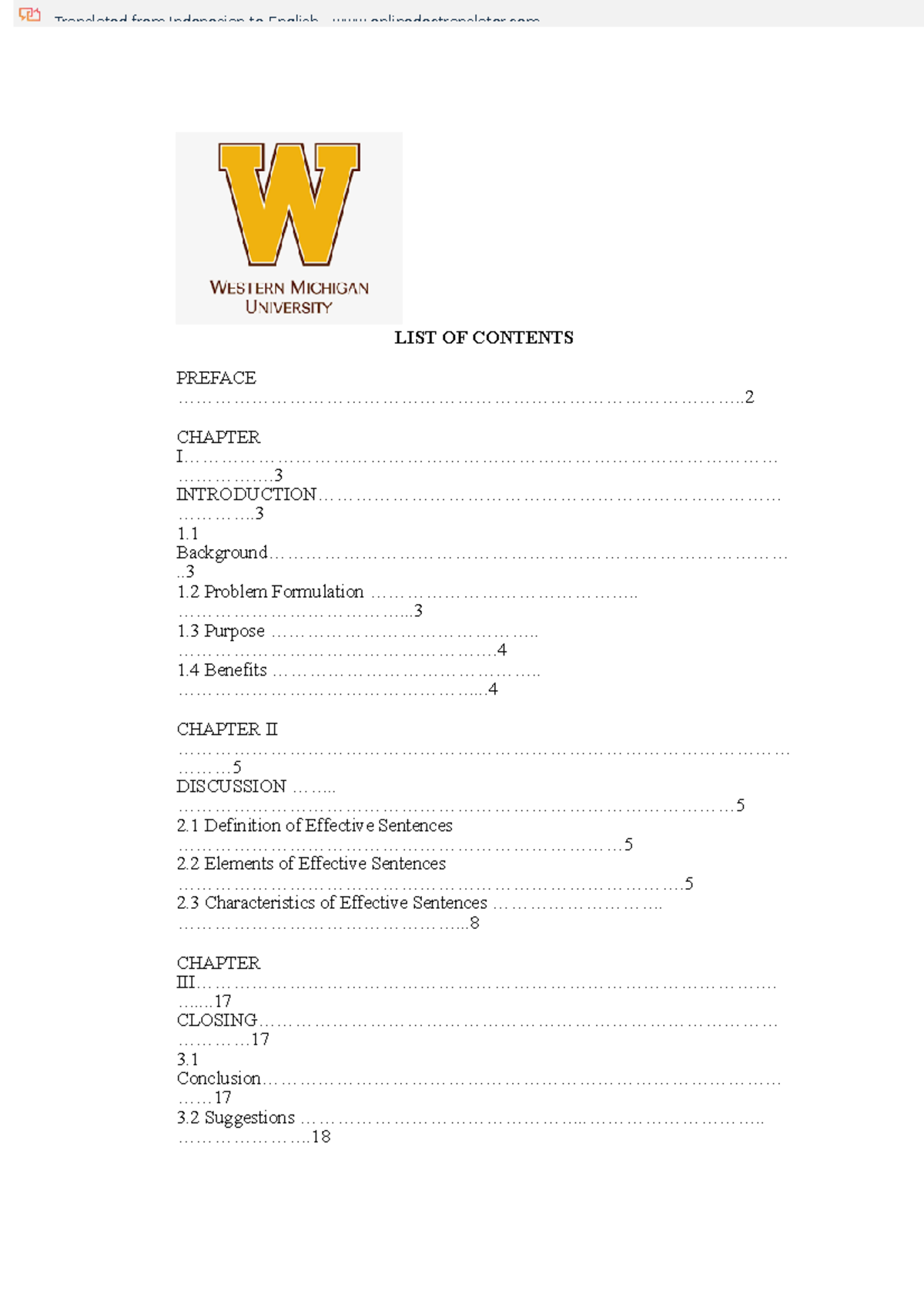 34 - business - LIST OF CONTENTS PREFACE - Studocu