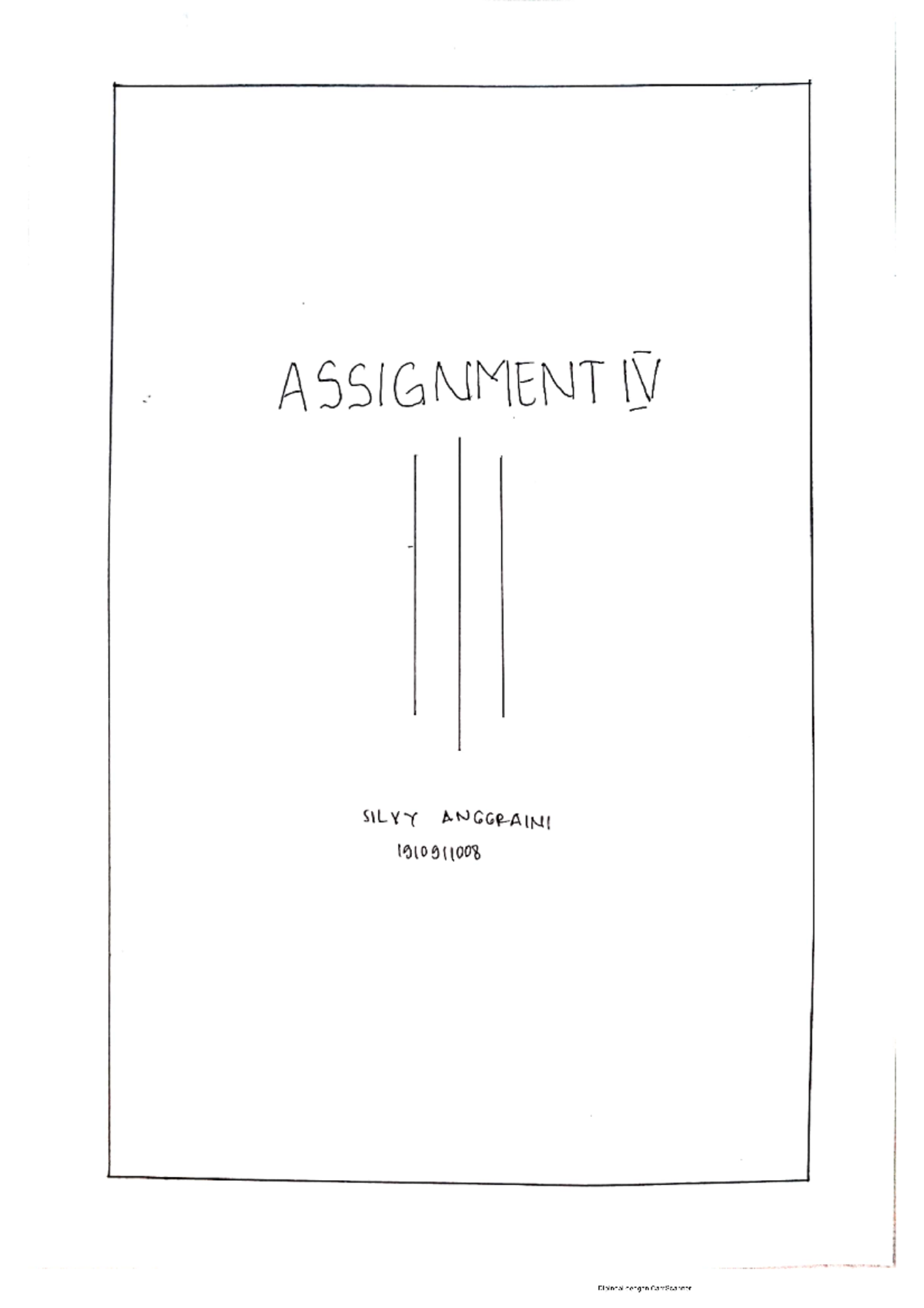 Assignment 4 Matematika Teknik - Matematika Teknik - Studocu