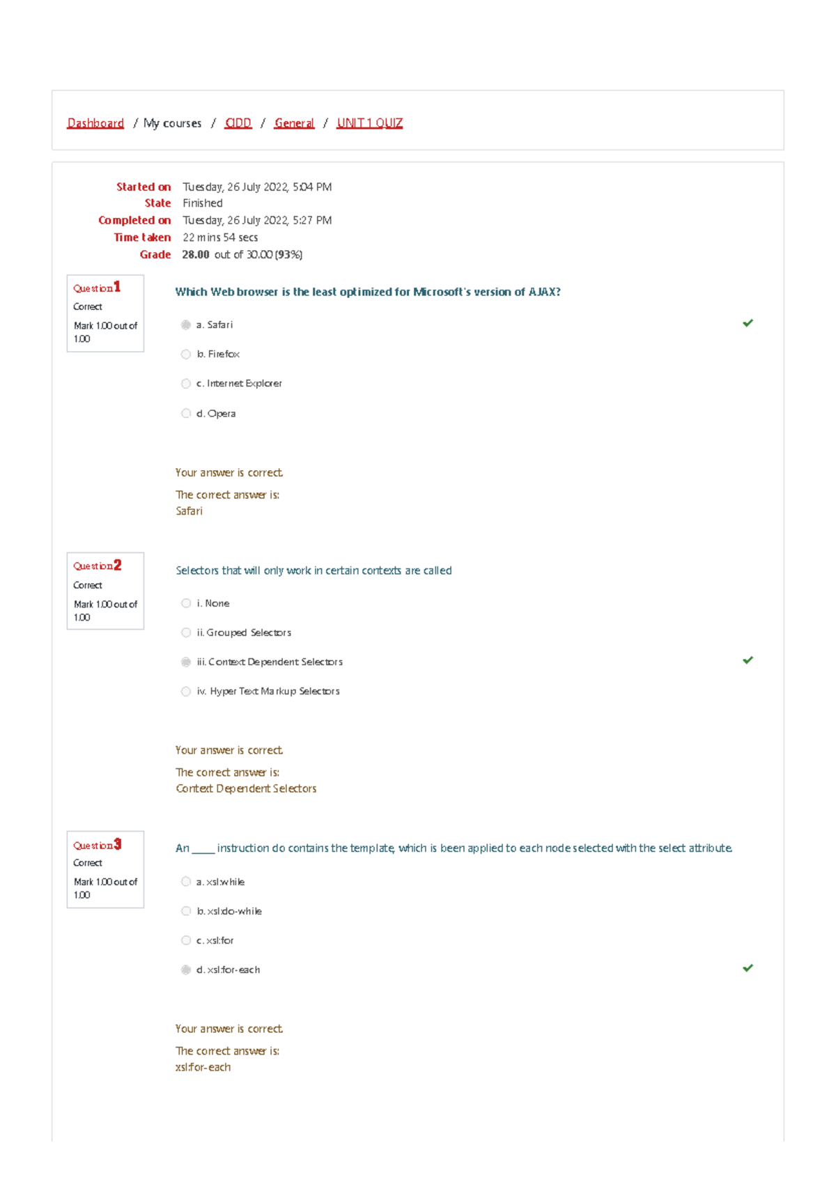 UNIT 1 cidd - lecture notes 1 - Dashboard / My courses / CIDD / General ...
