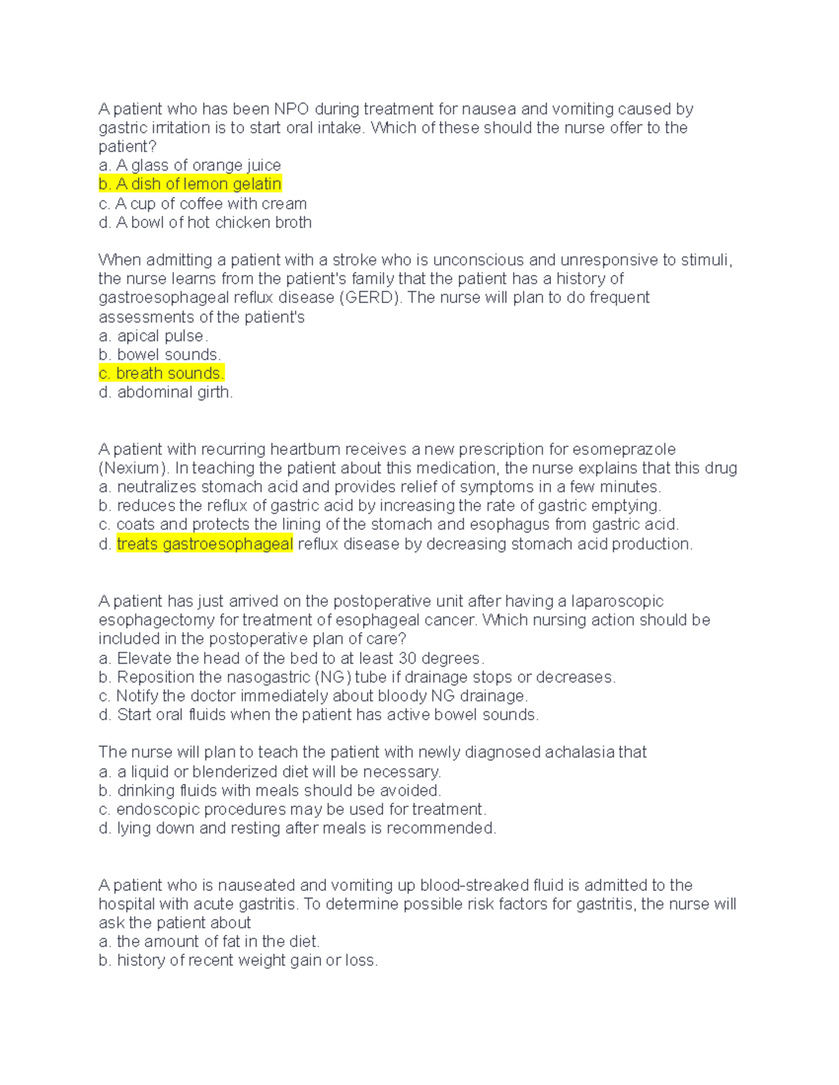 practice-question-answer-a-patient-who-has-been-npo-during-treatment