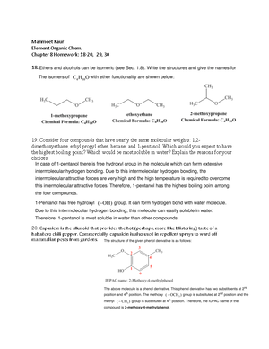 Chem 161 Exam 3 2019 - General Chemistry 1 - Chemistry 161 Exam III ...