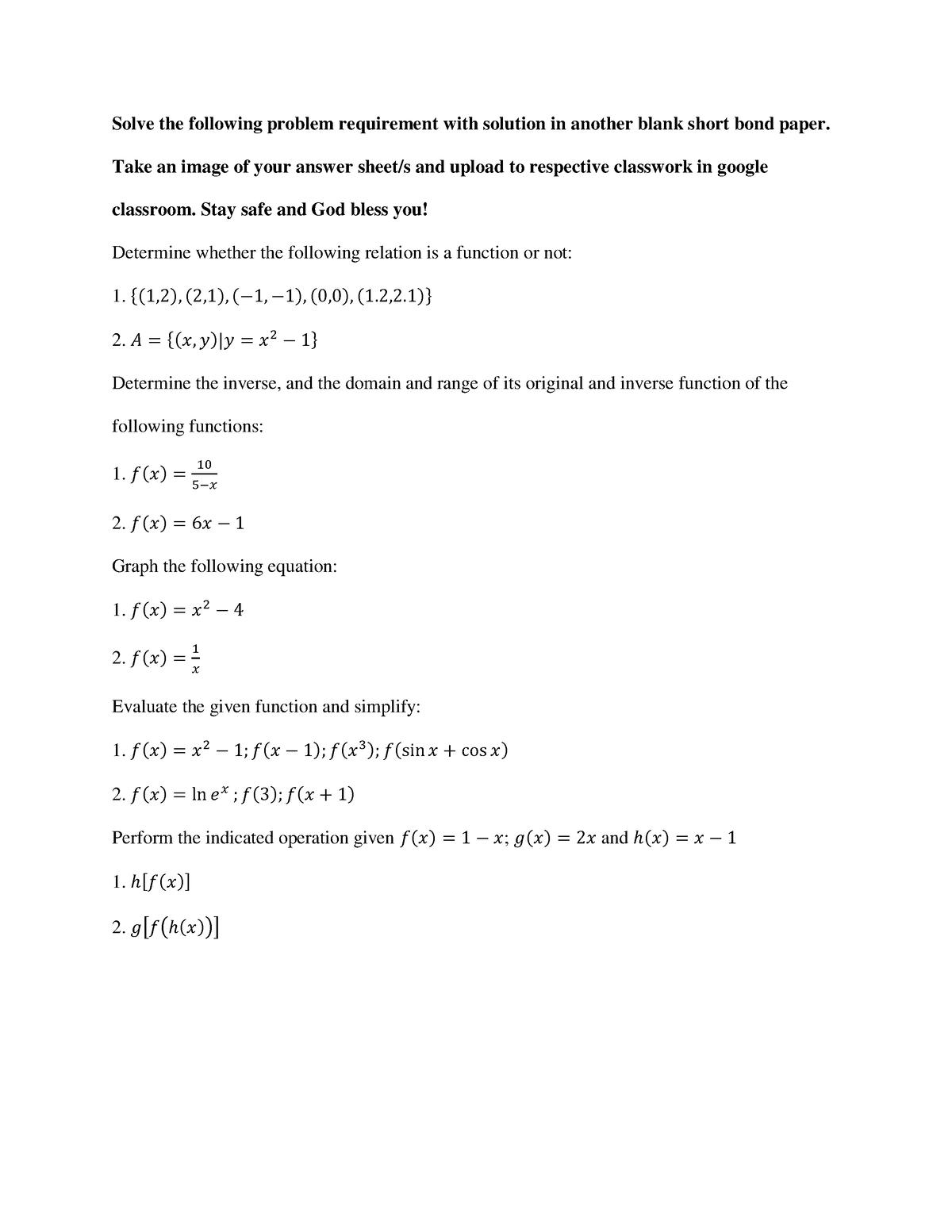 486911202 Assignment 1 Engineering Calculus 1 pdf - Solve the following ...