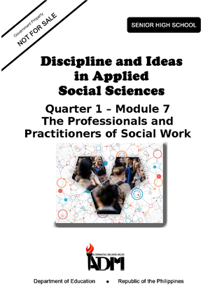 Discipline and ideas module 5 the significance learning - ‘ DEPARTMENT ...
