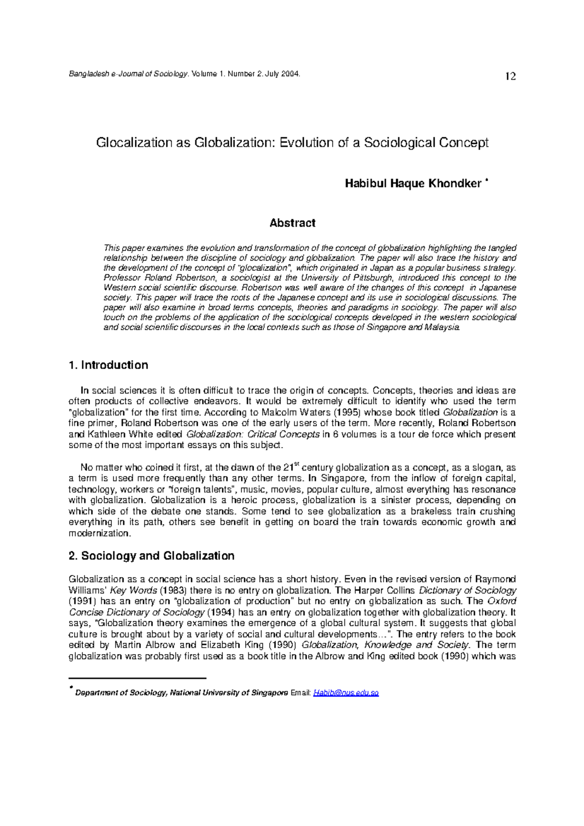 Glocalization - Globalization abdjxabvdnabwiodxa dxc jdbc md ...