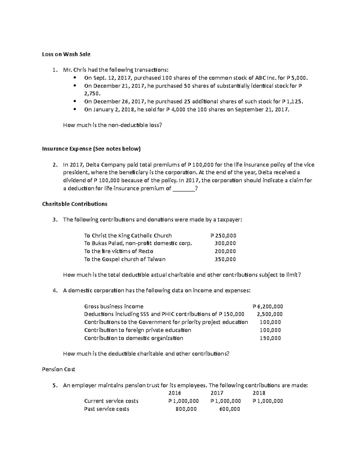 wash sale option assignment