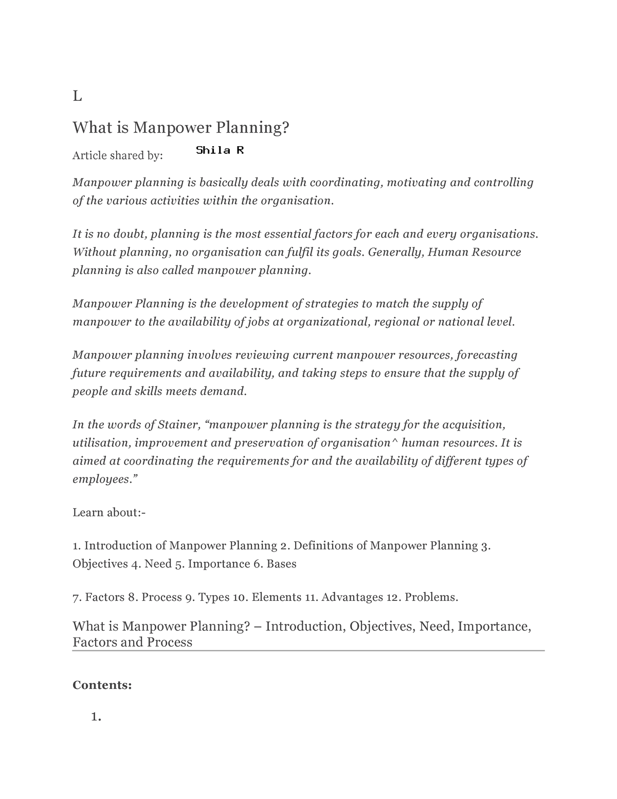 humanpowerplanning-1-l-what-is-manpower-planning-article-shared-by