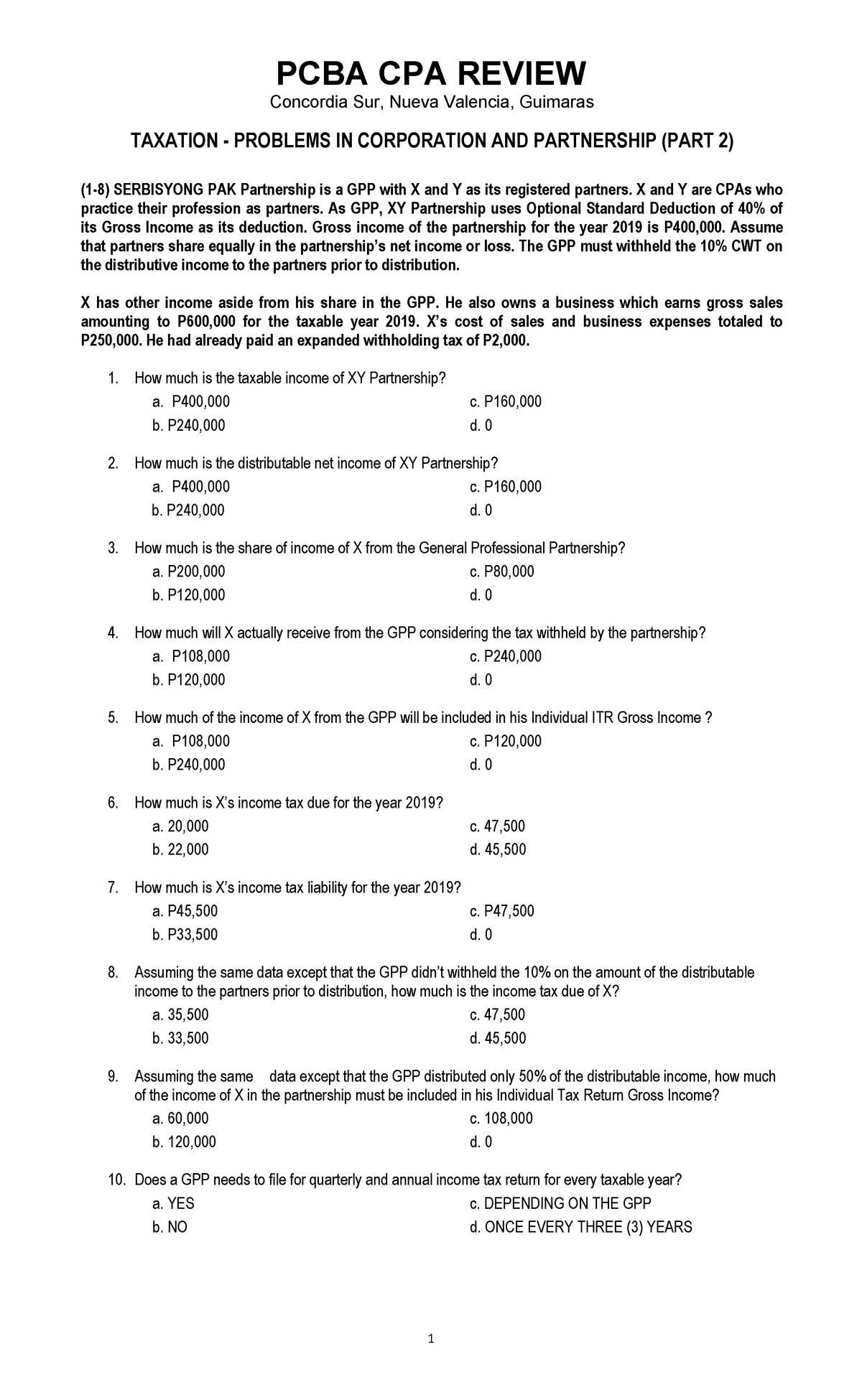 quizzer-tax-part-2-partnership-and-corporation-pcba-cpa-review