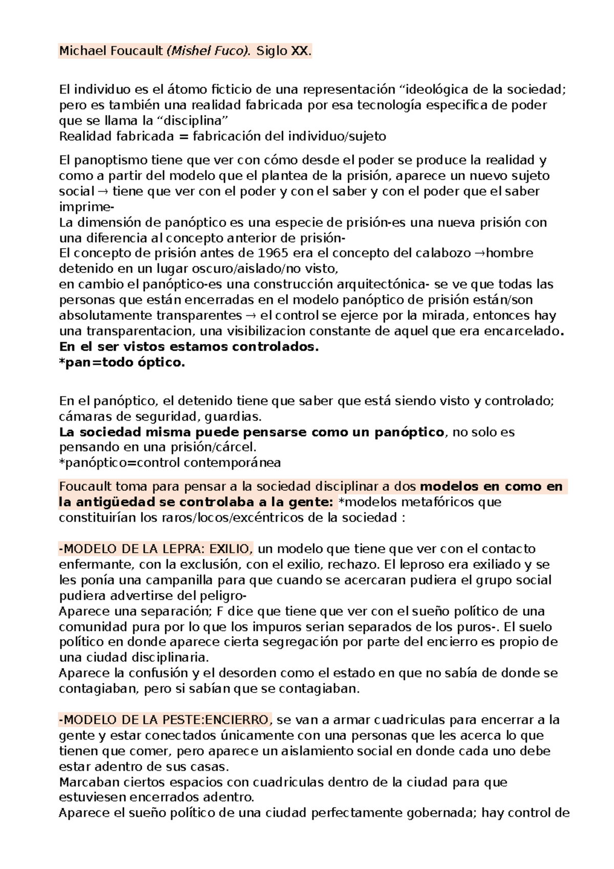 N10 El saber y el poder... michael foucault - Michael Foucault (Mishel ...
