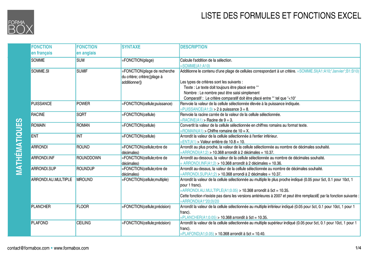 liste-formules-et-fonctions-excel-2010-liste-des-formules-et