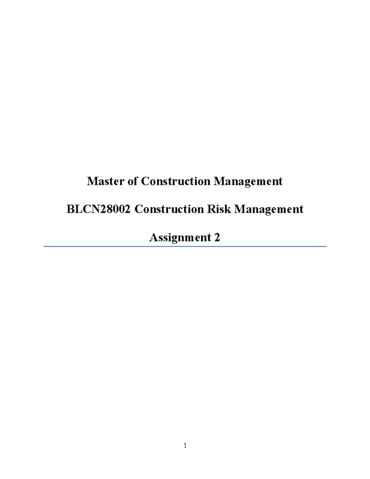 Kayra ( Ashim ) - BLCN 28002 Assignment 2 - Master of Construction ...