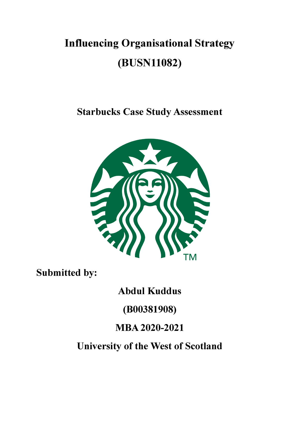 case study on hrm of starbucks