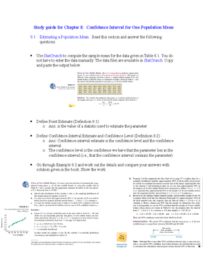 Chapter 5 Reading Assignment - Study guide for Chapter 5: Probability ...