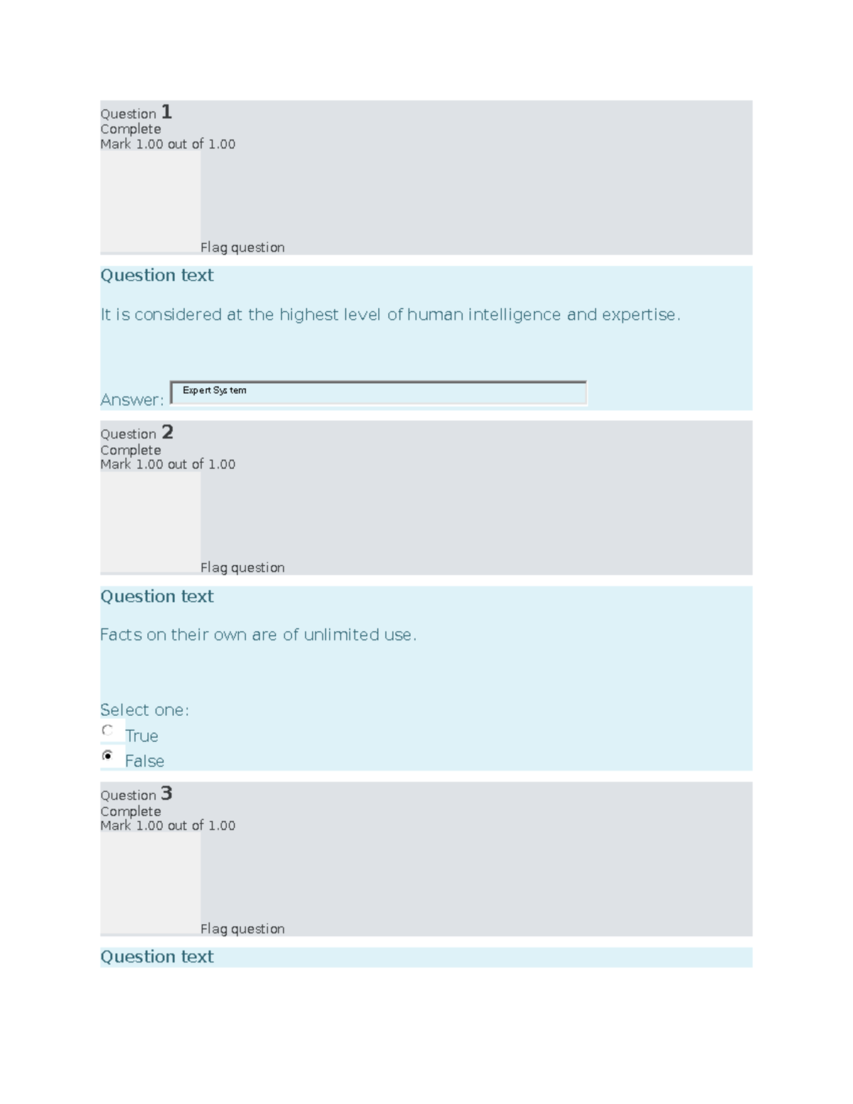 ITE 6220 2013 T UGRD Information Management Final Exam - Question 1 ...