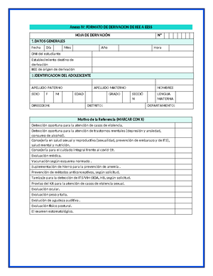 Anexo III Declaracion Jurada Sobre Seguro DE Salud - ANEXO III ...