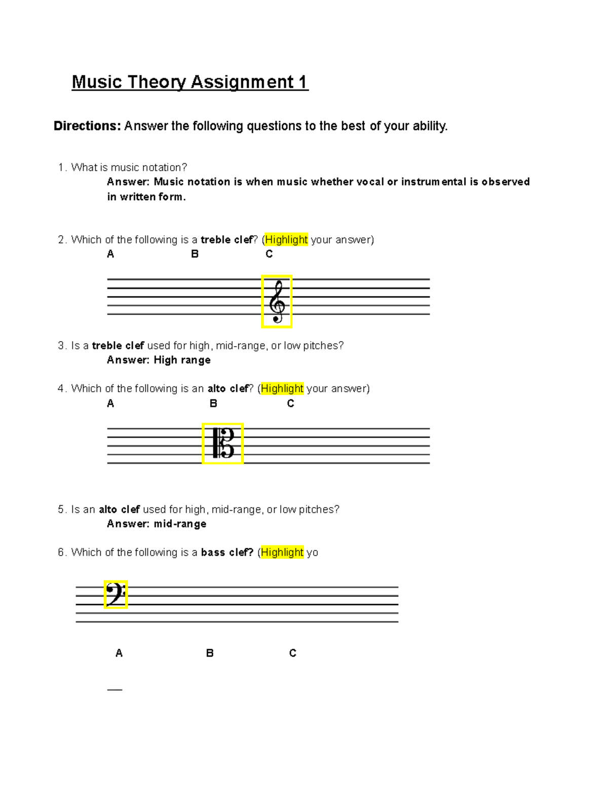 music theory assignment 2.4