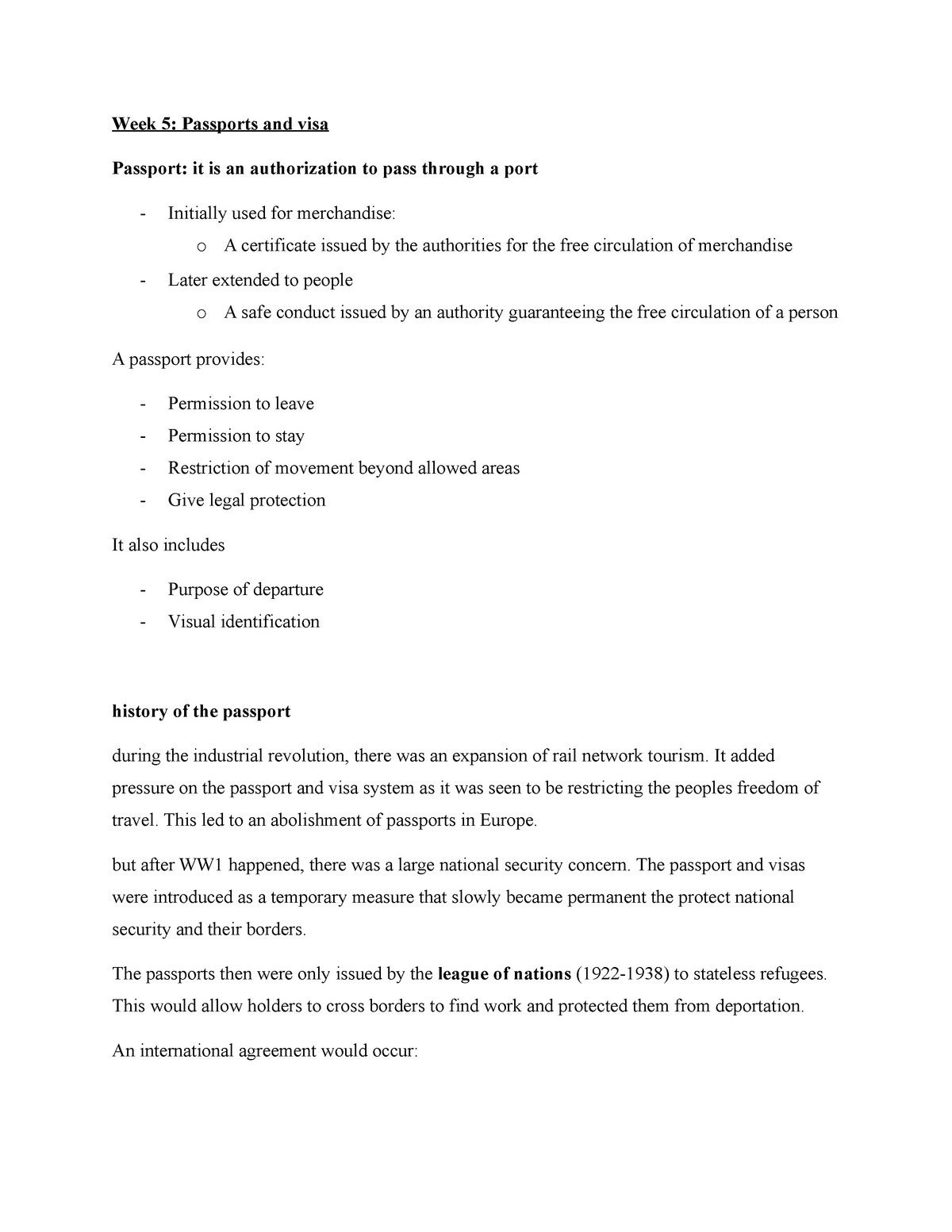 passport-and-visa-summery-of-lecture-and-tutorial-migration-studocu