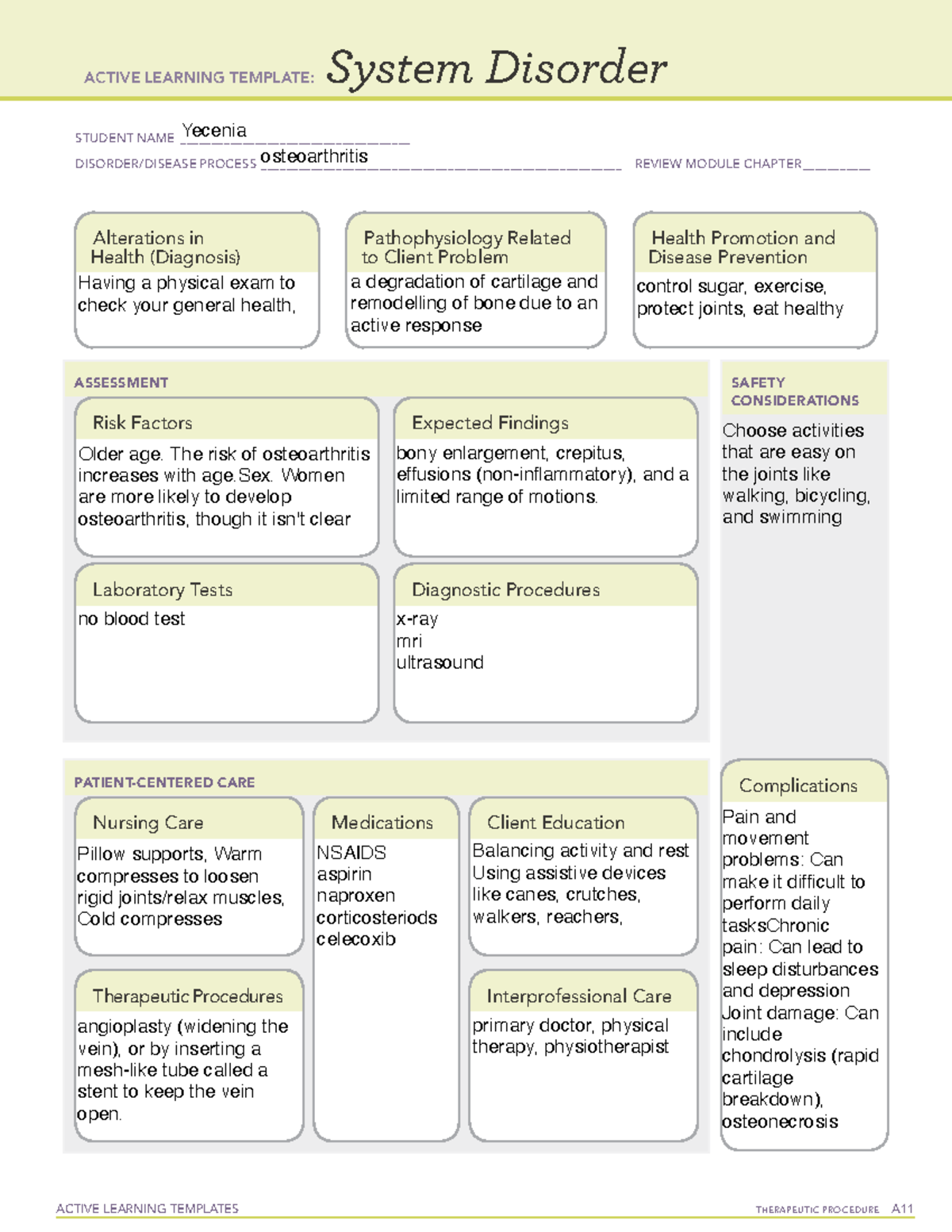 Active Learning Template sys Dis - ACTIVE LEARNING TEMPLATES ...