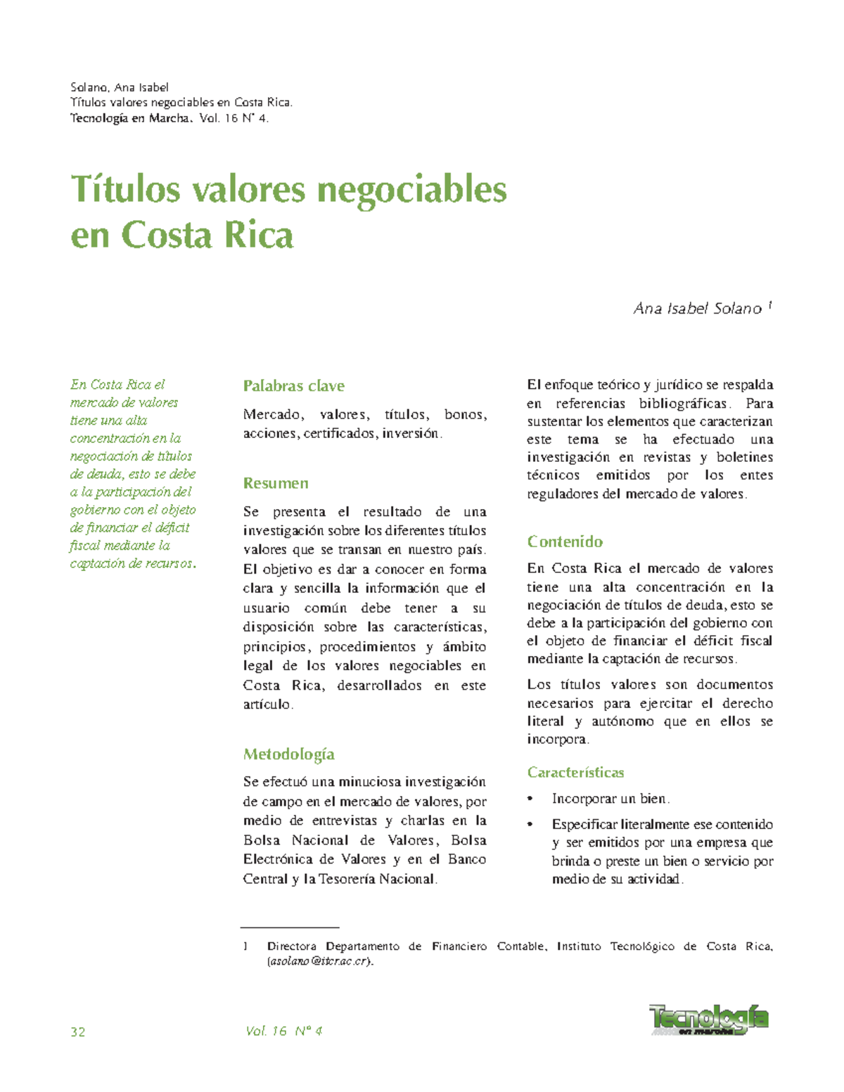 Dialnet Titulos Valores Negociables En Costa Rica 4835463 Títulos Valores Negociables En Costa 9742