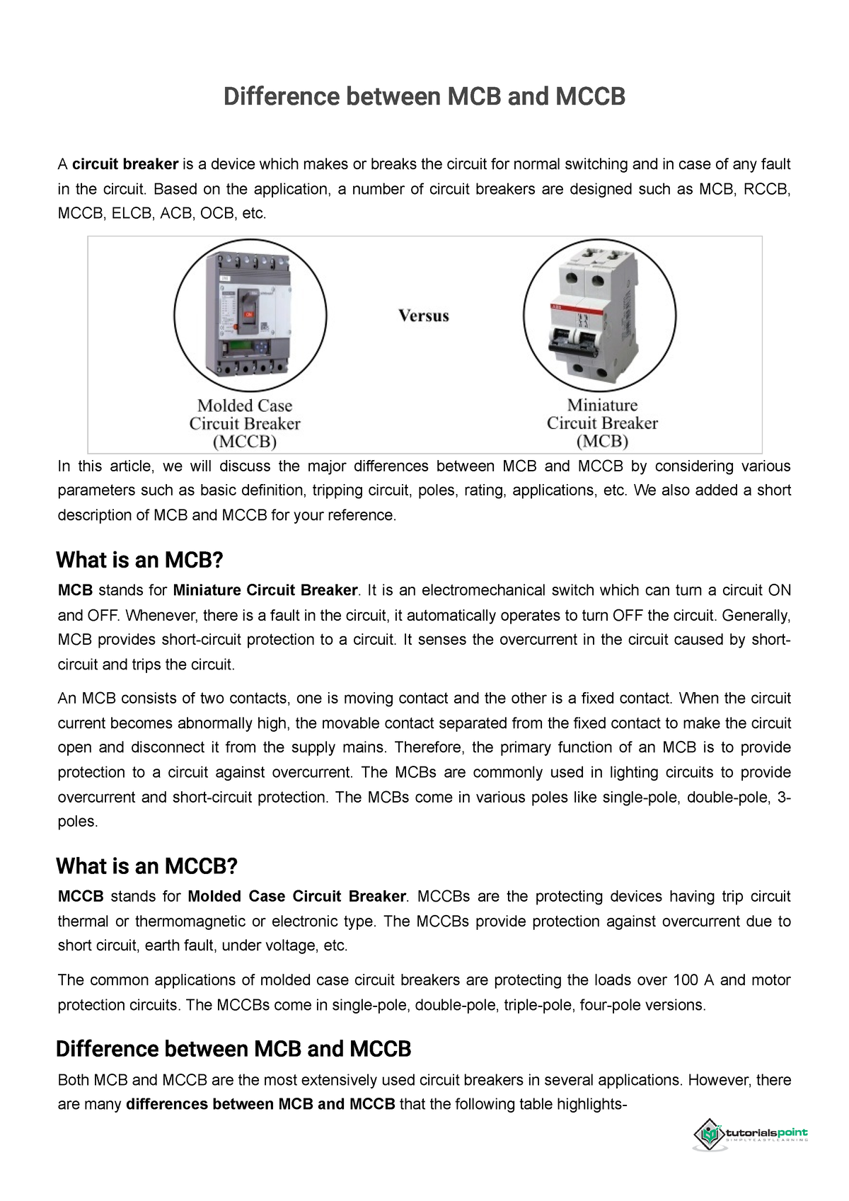 difference-between-mcb-and-mccb-based-on-the-application-a-number-of