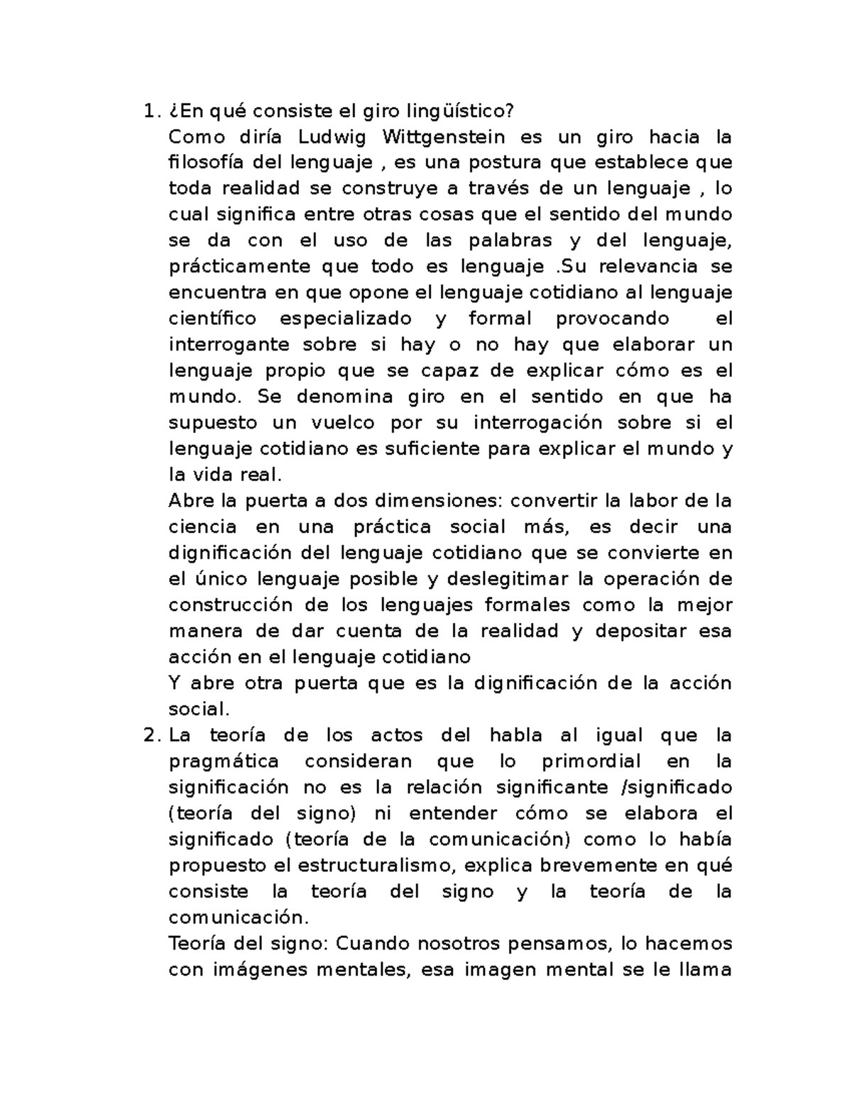 En qué consiste el giro lingüístico