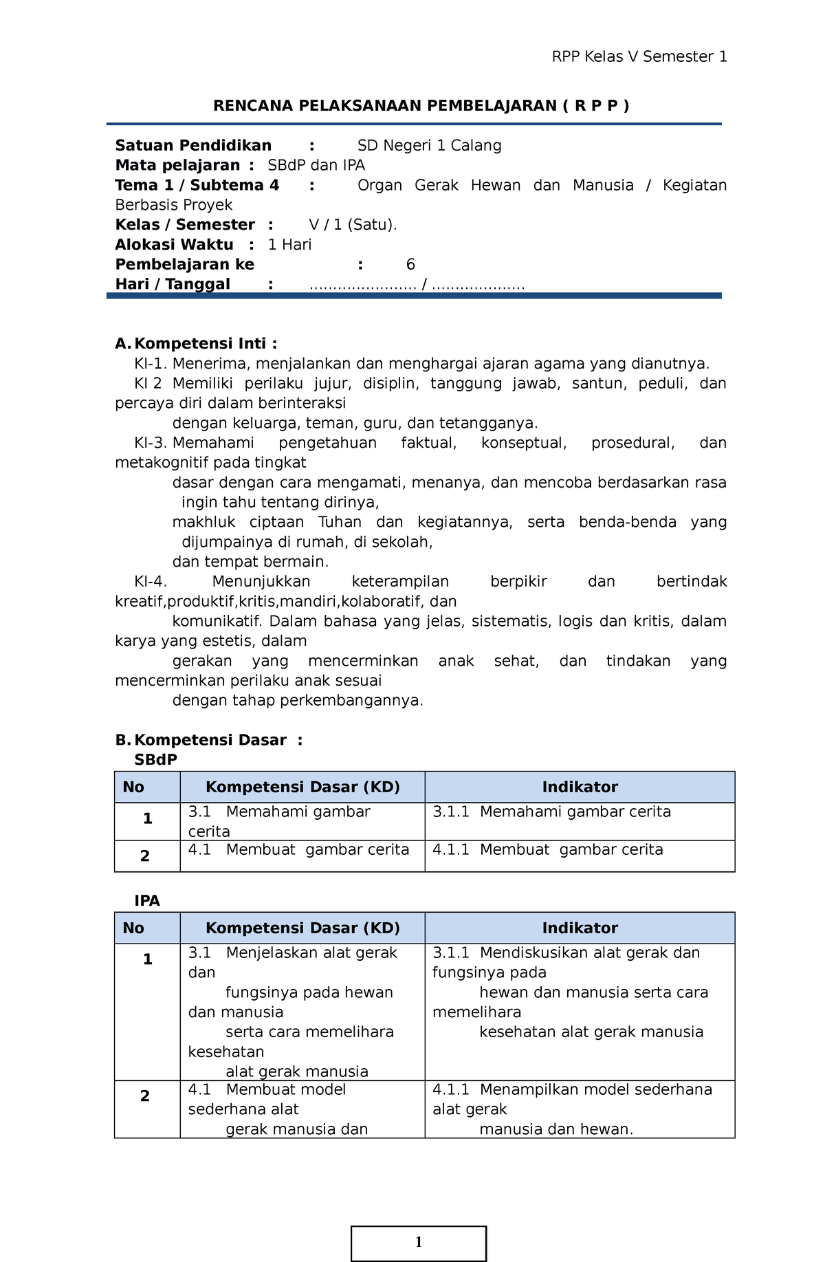 T1, ST4,PB.6 Tgl Print - Panduan Guru Dalam Mengajar - RENCANA ...