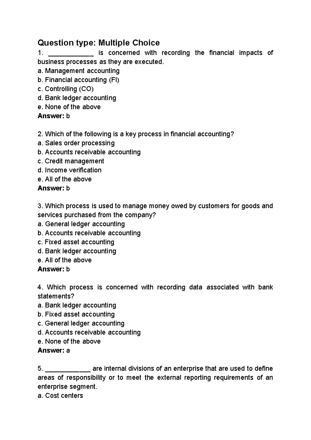 Chap5 Htttkd - ÔN TẬP - Question type: Multiple Choice ____________ is ...