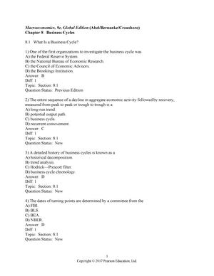 2019 AP Macro - AP Test - AP ® Macroeconomics Practice Exam From The ...