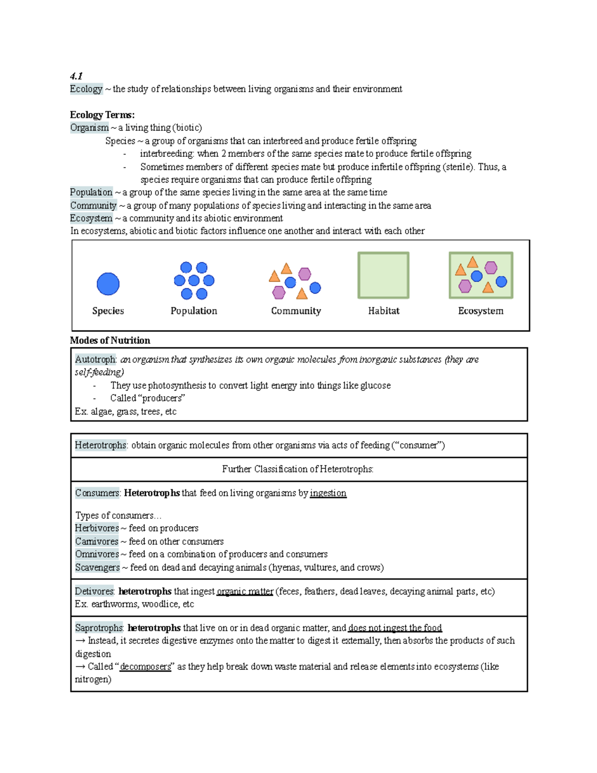 Topic 4 - Culminating Notes Summative - Studocu