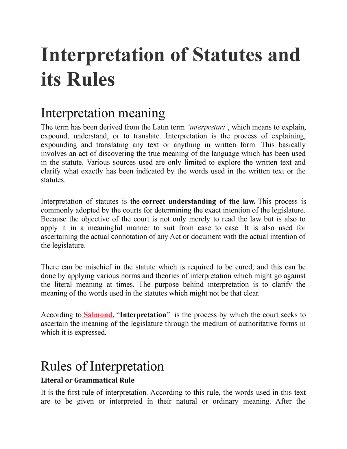 interpretation-of-statutes-and-its-rules-interpretation-of-statutes