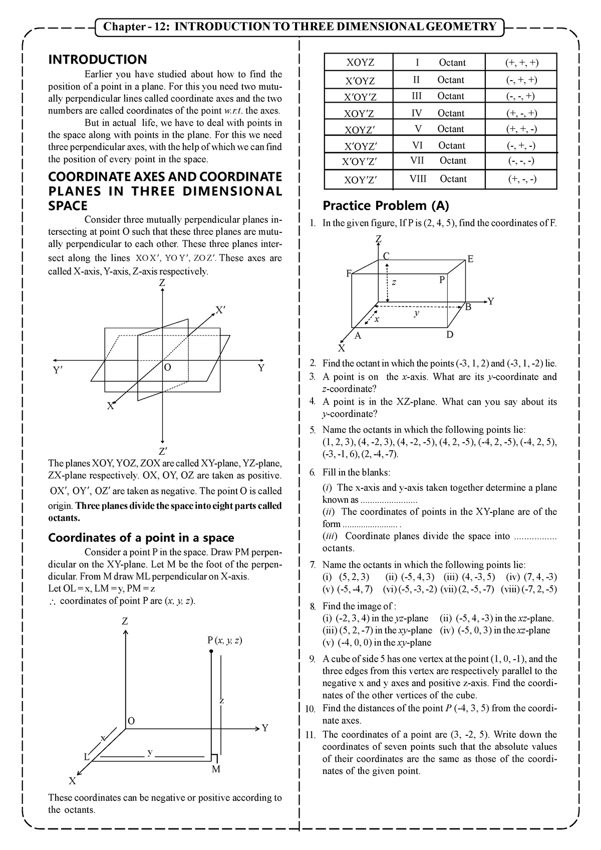 introduction-to-three-dimensional-geometry-introduction-earlier-you