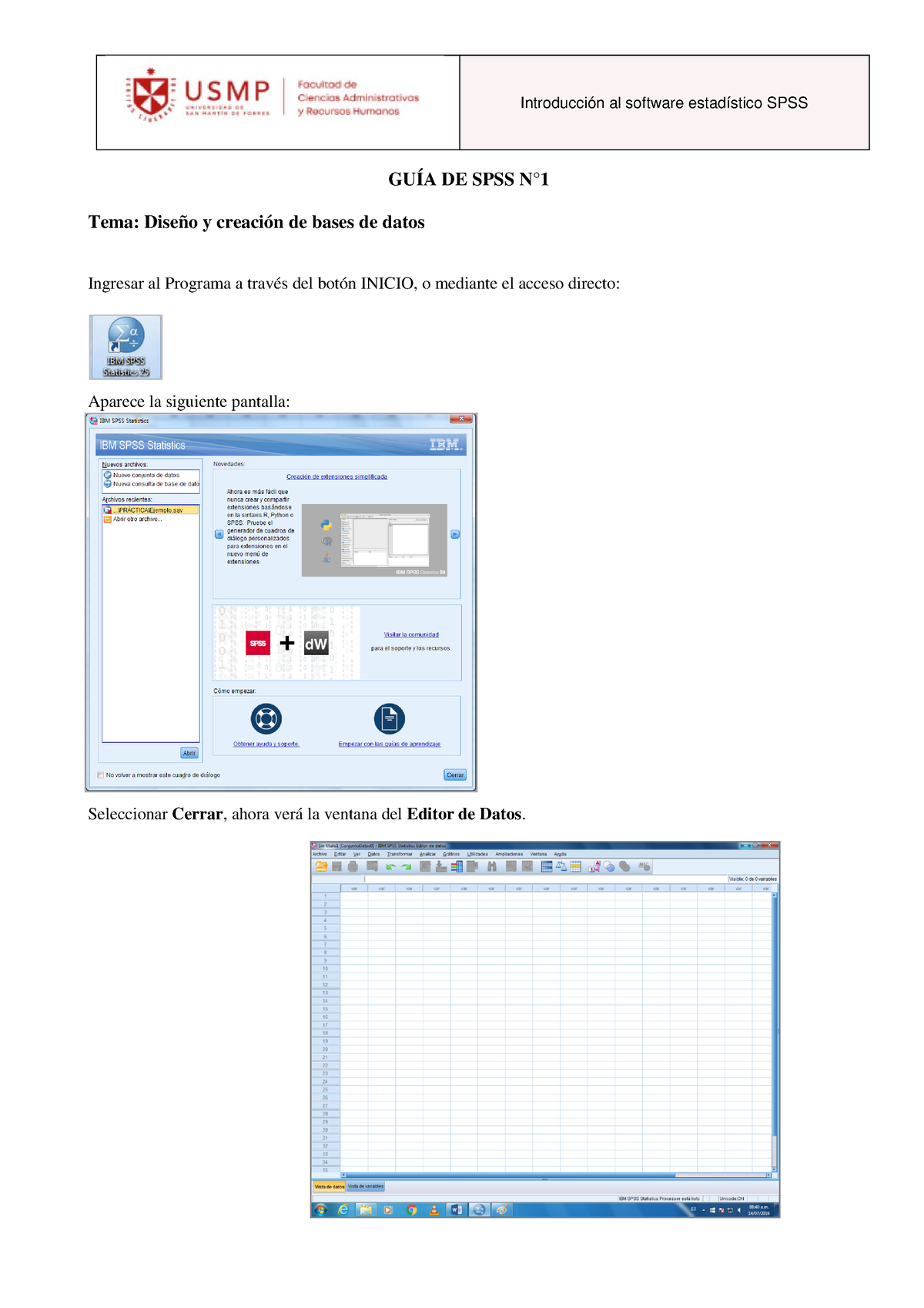 Gu A Spss N I Guia De Un Programa De Estadistica Gu A De