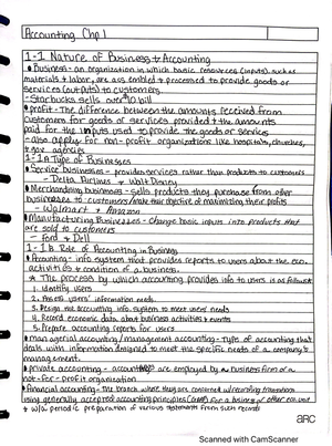 Principles of Accounting Chapter 2 - ACCT 101 - Studocu