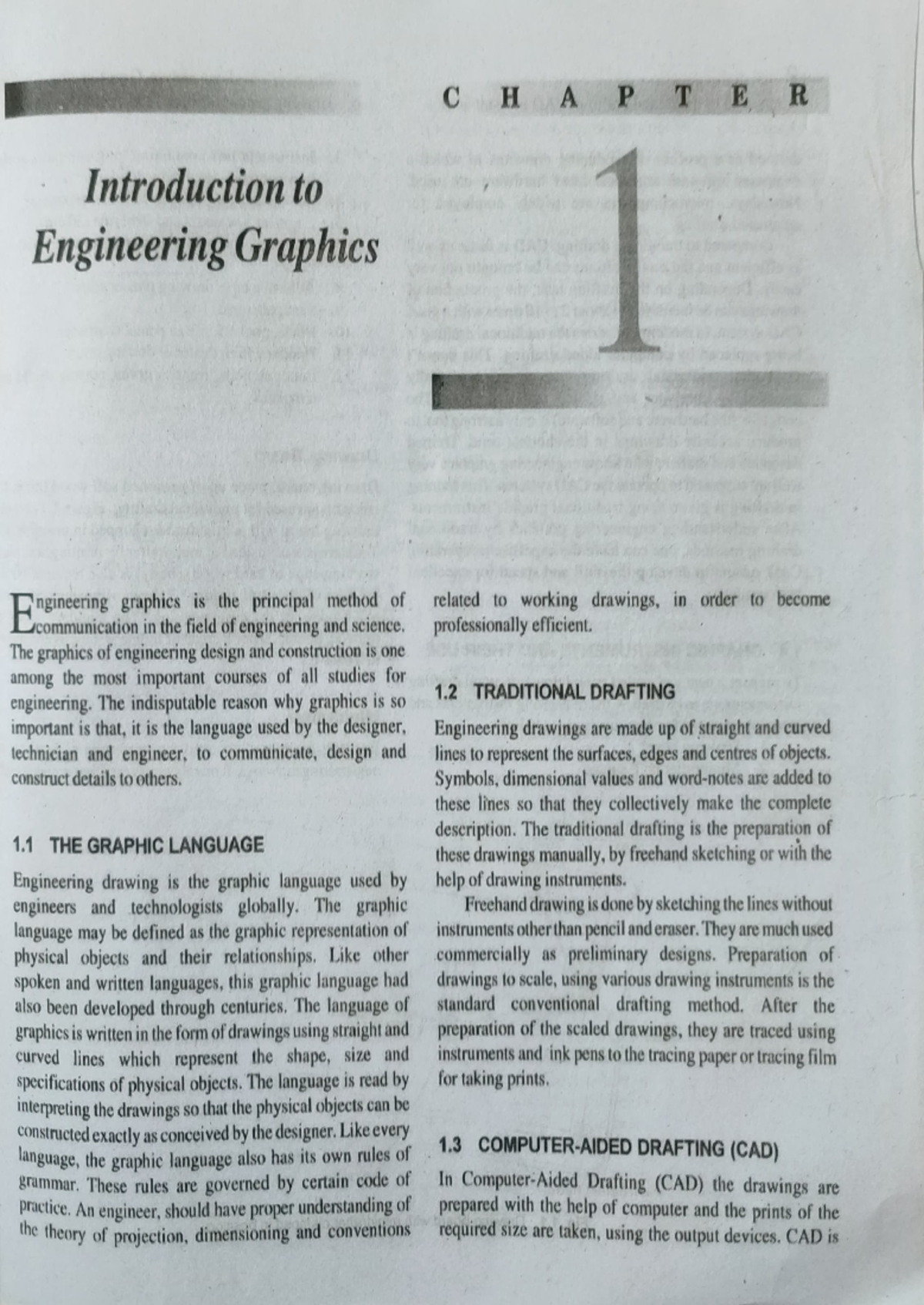 Introduction to Engineering graphics in diploma - CHA PTER ...