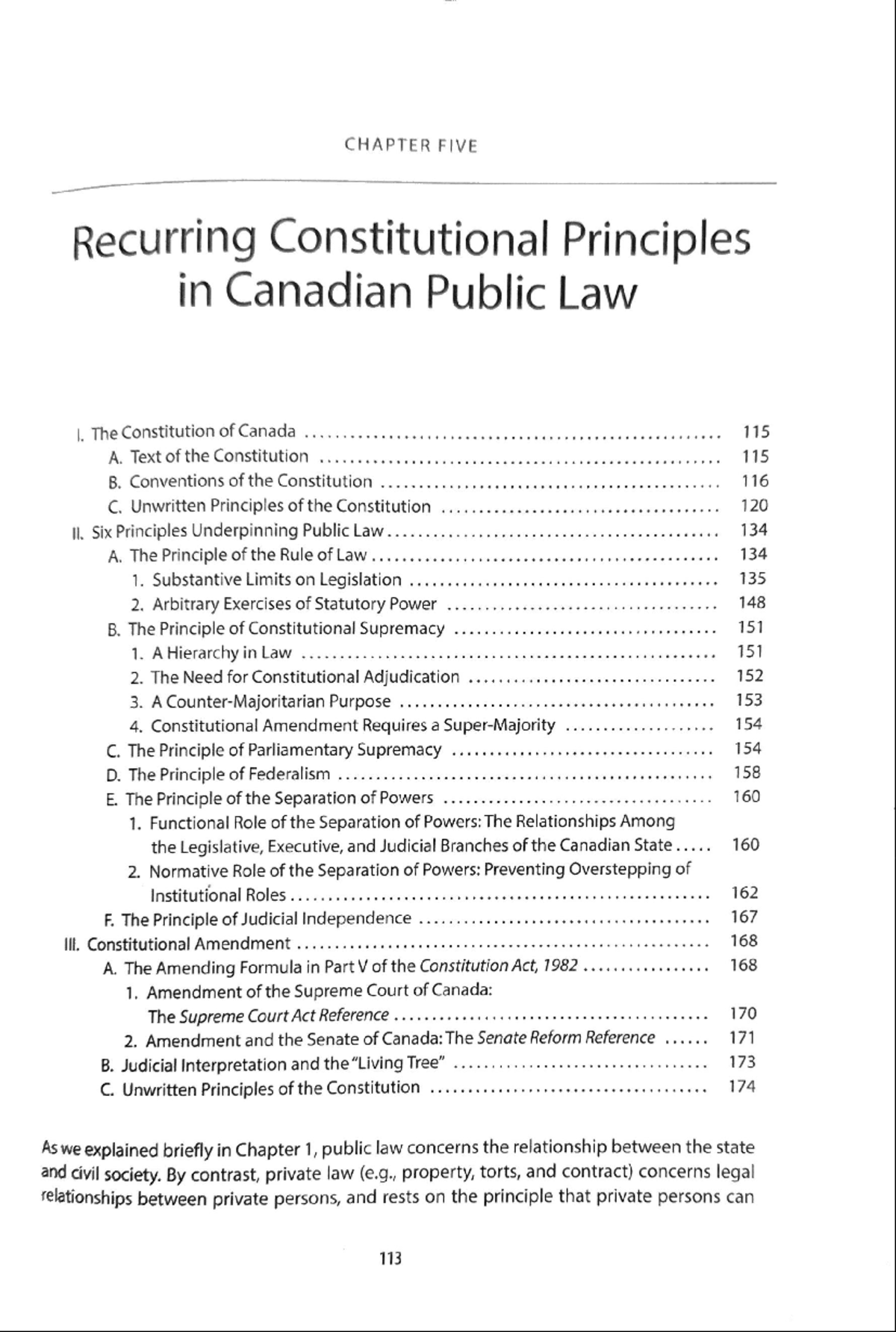 Public law - chapter 5 - Studocu