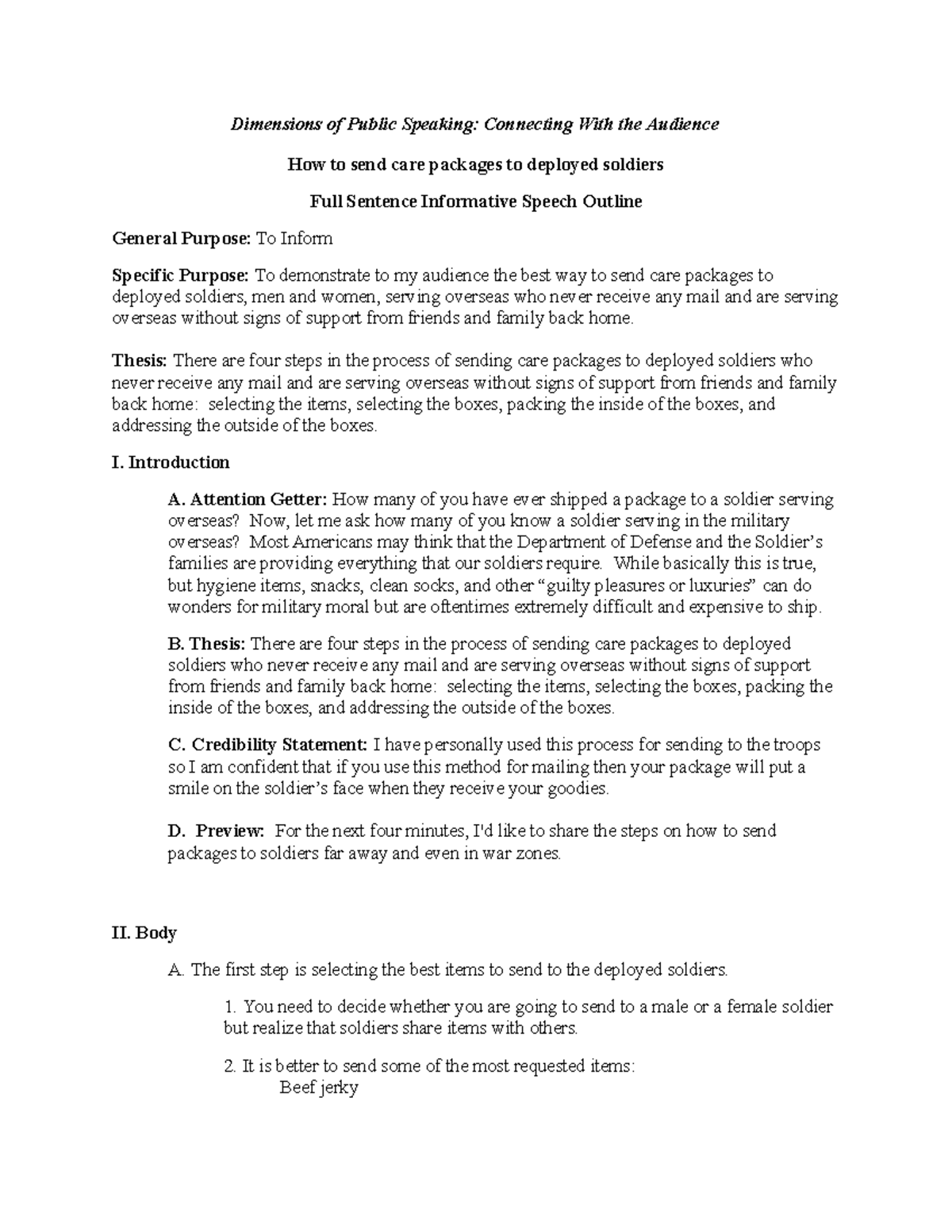 how to write speech in mla format