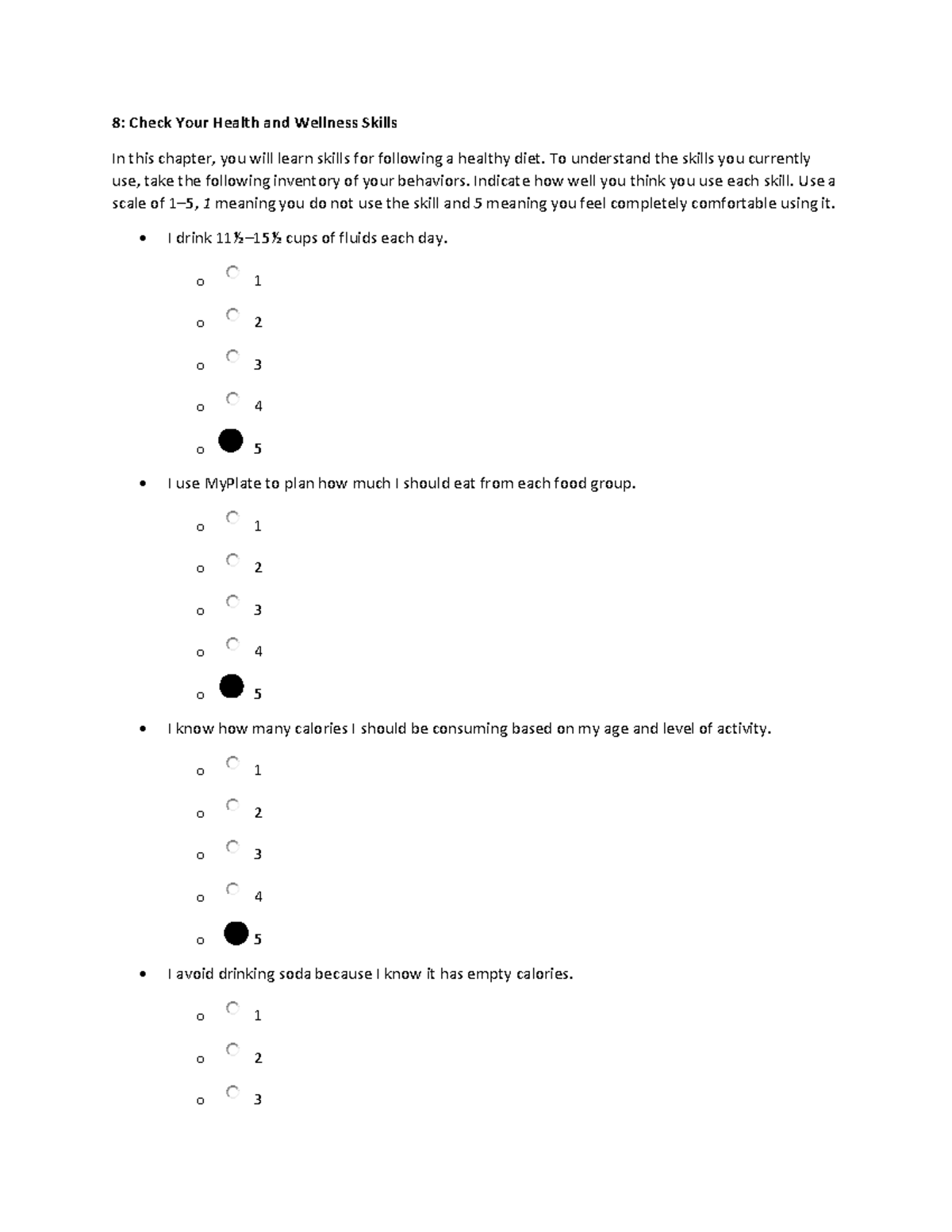 Chapter+8+Health+and+Wellness - 8: Check Your Health and Wellness ...