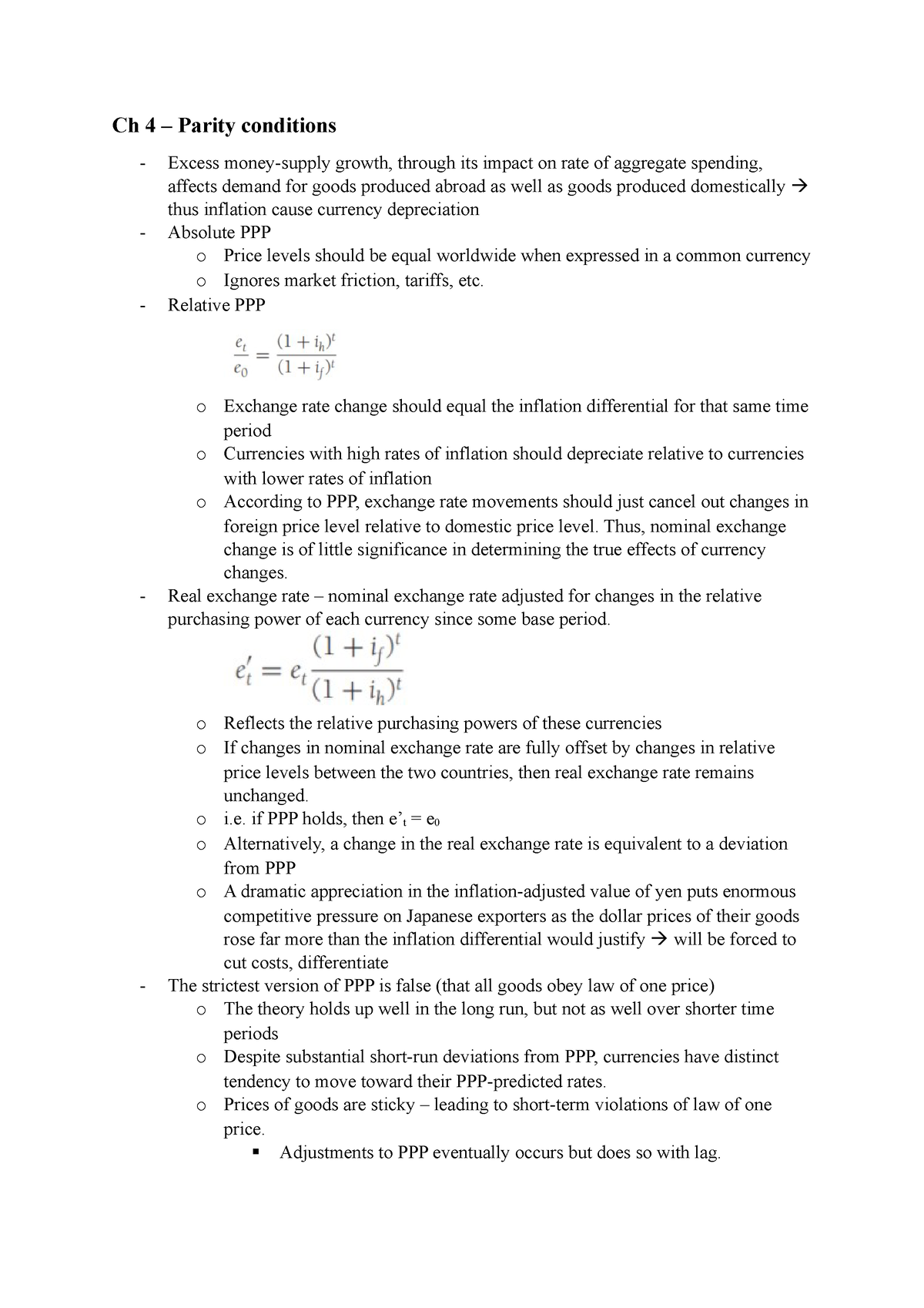 fins5516-notes-ch-4-parity-conditions-excess-money-supply-growth