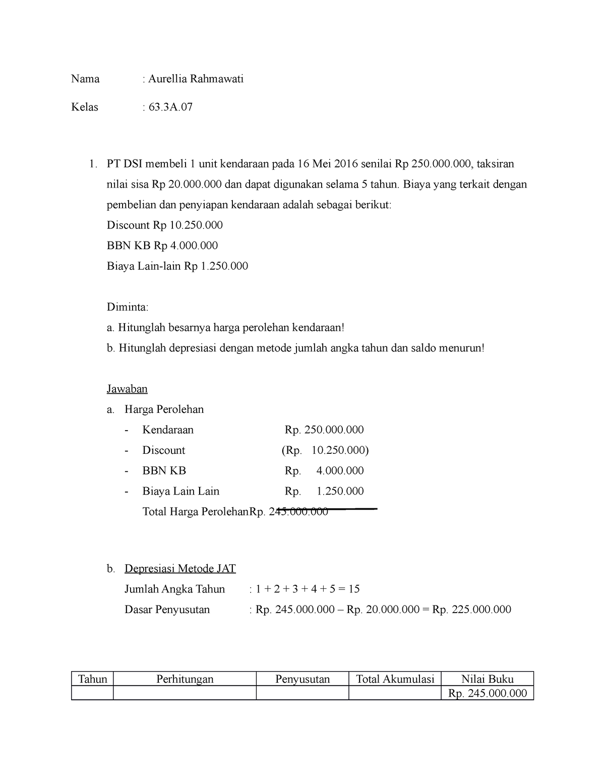 Jawaban Modul Lab Akuntansi Menengah Pertemuan 9 - Nama : Aurellia ...