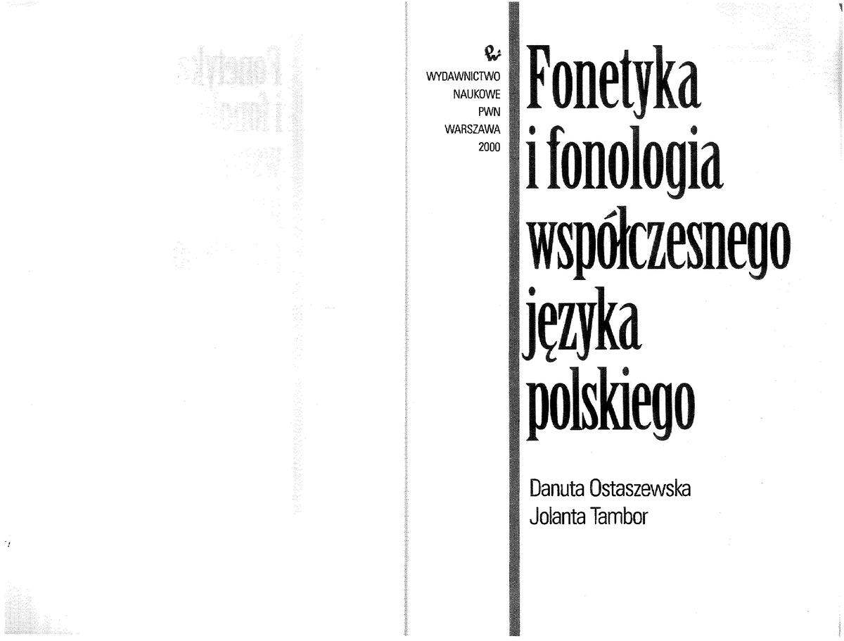 1.Fonetyka.i.fonologia.wspolczesnego - M : Fonetyka 圀䄀RS㯿切 I Fonologia ...