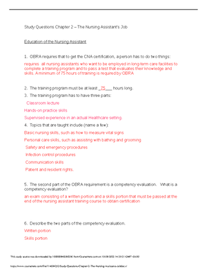 Nursing Assistant - It also covers people of any age with kidney ...