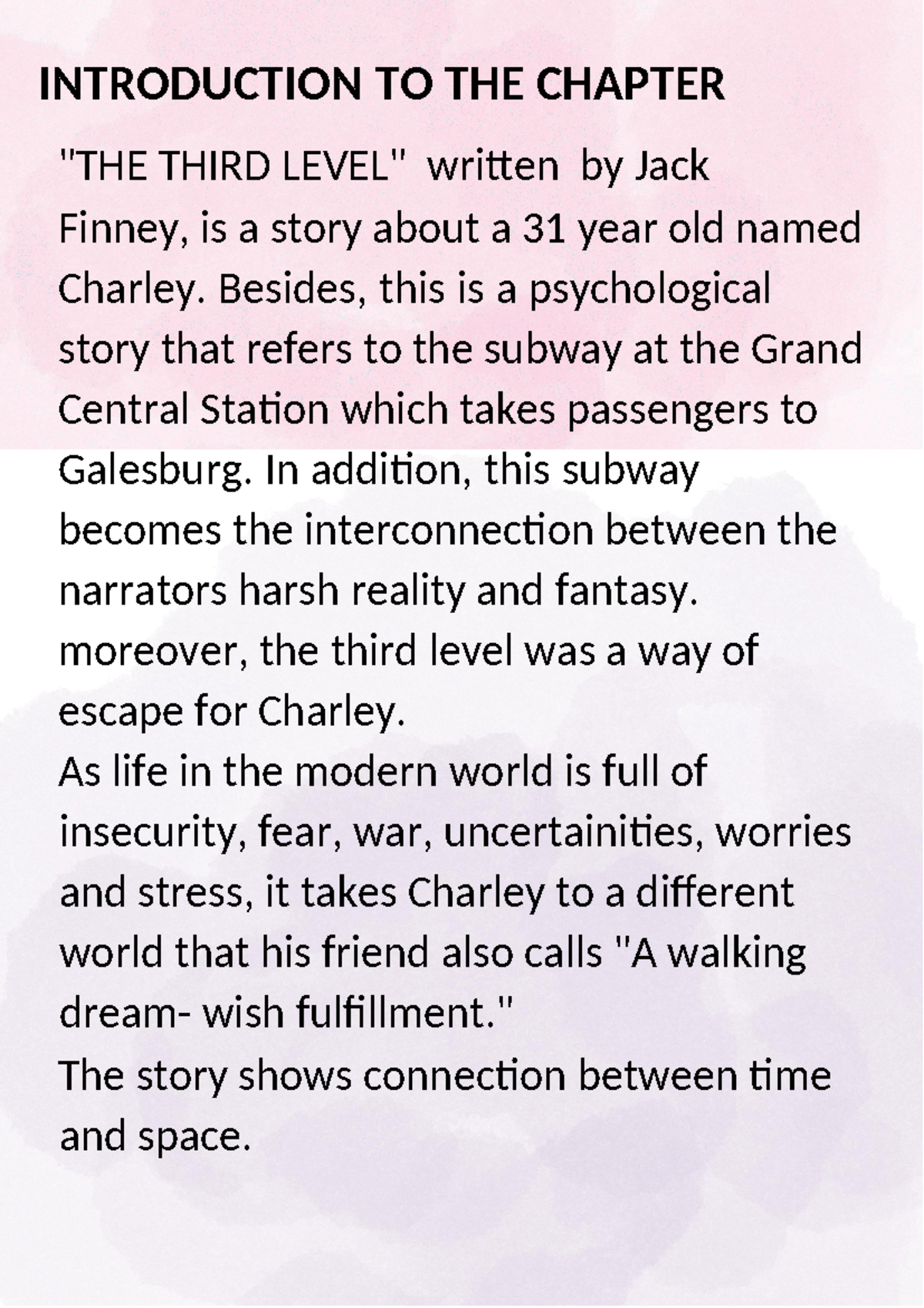 ENG PR (1)-5 - try it - INTRODUCTION TO THE CHAPTER 