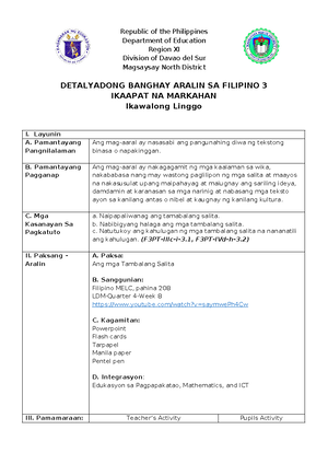 Aral Pan4-Q4-w8 - For CO in Aral Pan Grade 4 - Republic of the ...