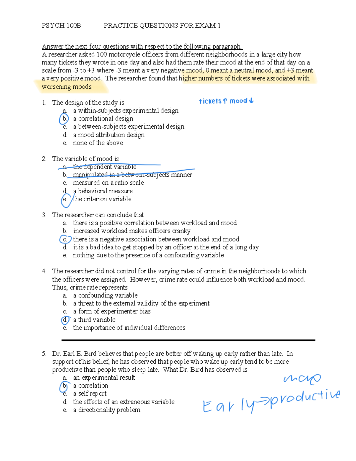 LONG+ Practice+ Questions+FOR+EXAM+1 - Answer the next four questions ...