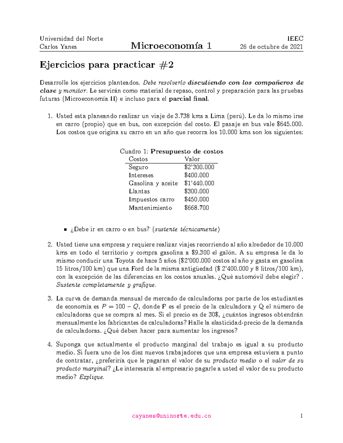 Bat 2 Bateria De Ejercicios Del Productor Ex Final - Carlos Yanes ...